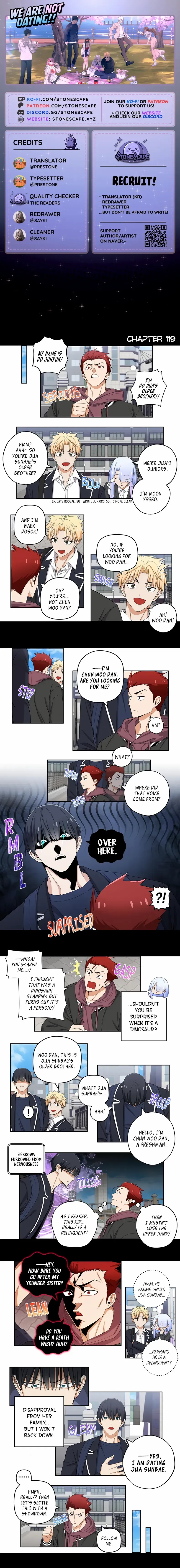 We Are Not Dating! Chapter 119 page 2