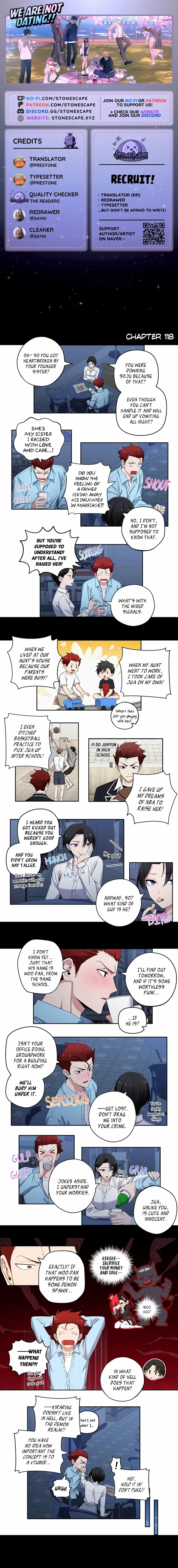 We Are Not Dating! Chapter 118 page 2