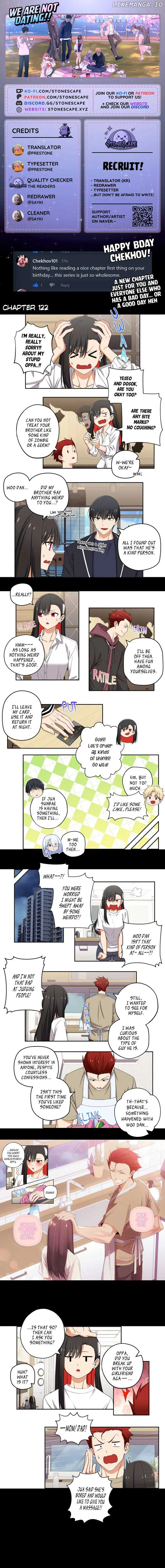 We Are Not Dating! Chapter 122 page 2