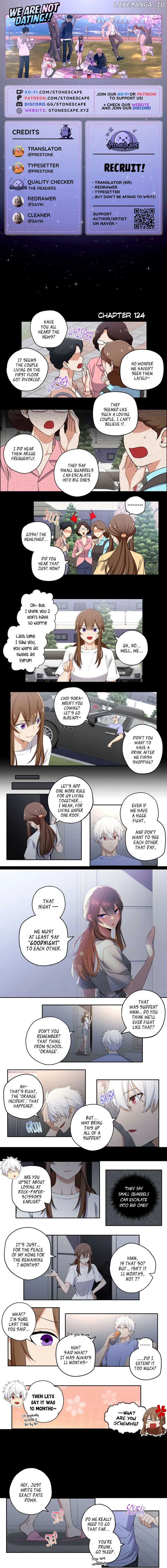 We Are Not Dating! Chapter 124 page 2