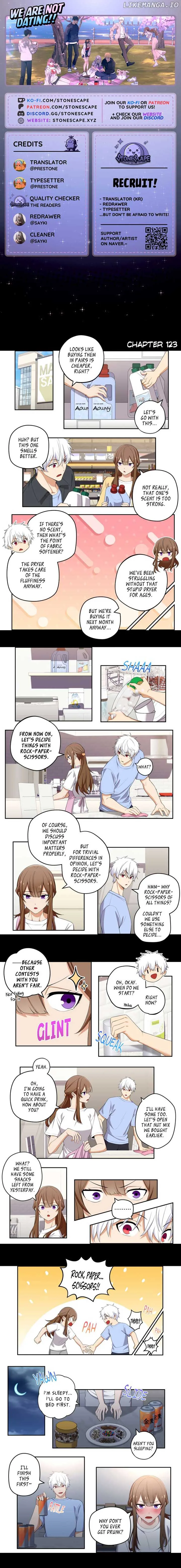 We Are Not Dating! Chapter 123 page 2