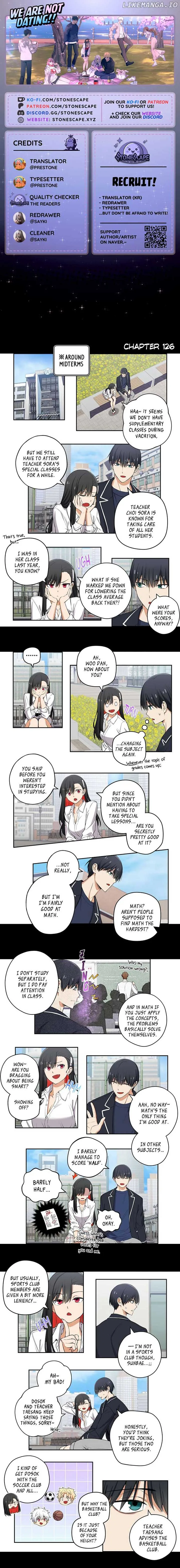 We Are Not Dating! Chapter 126 page 2