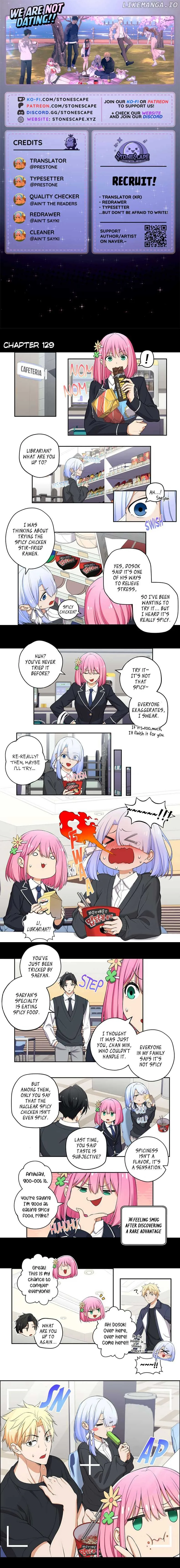 We Are Not Dating! Chapter 129 page 2
