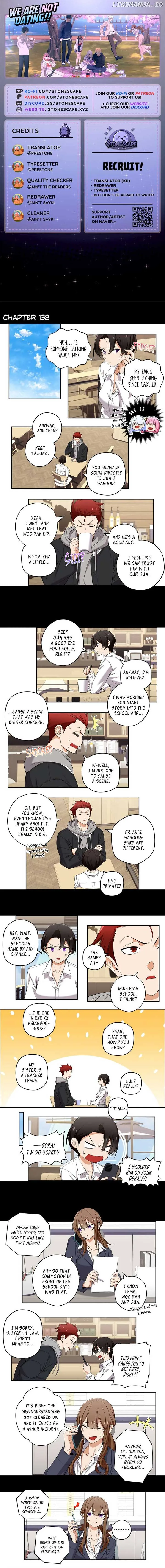 We Are Not Dating! Chapter 138 page 2