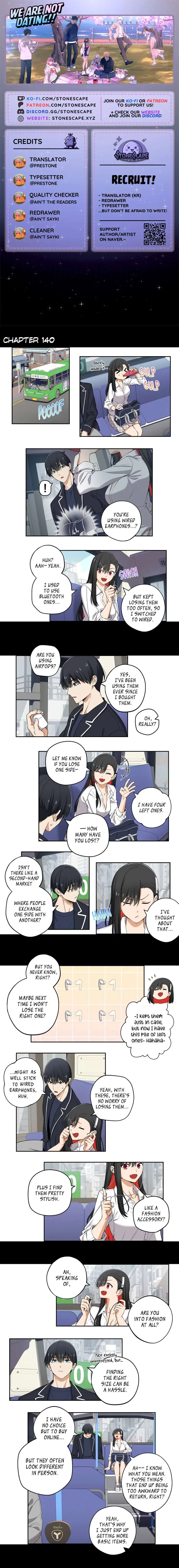 We Are Not Dating! Chapter 140 page 2
