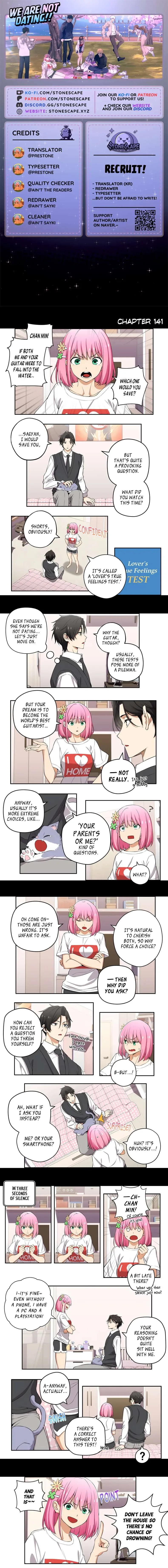 We Are Not Dating! Chapter 141 page 2