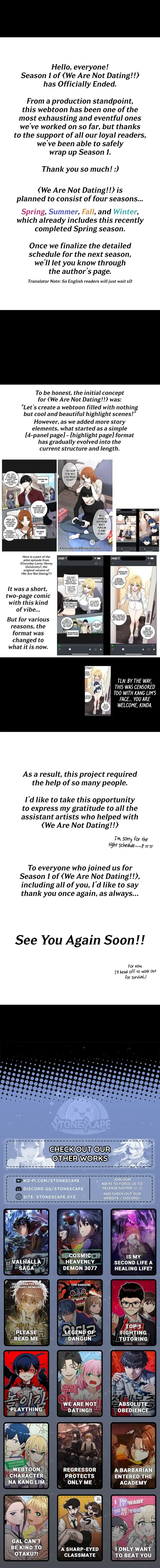 We Are Not Dating! Chapter 142.5 page 2