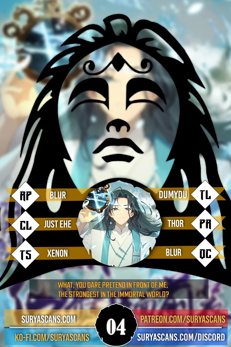 What, You Dare Pretend in Front of Me, the Strongest in the Immortal World? Chapter 4 page 2