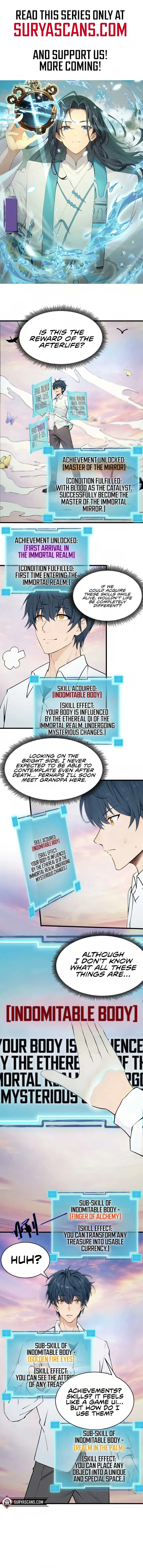 What, You Dare Pretend in Front of Me, the Strongest in the Immortal World? Chapter 2 page 3