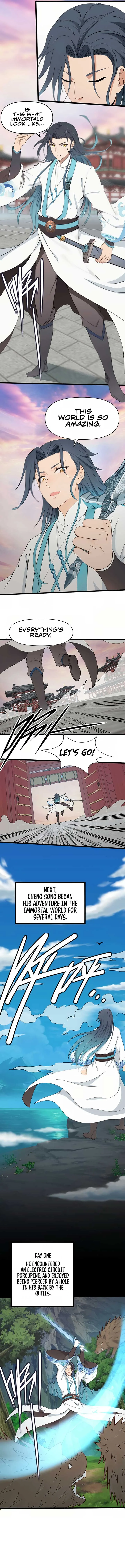 What, You Dare Pretend in Front of Me, the Strongest in the Immortal World? Chapter 5 page 7