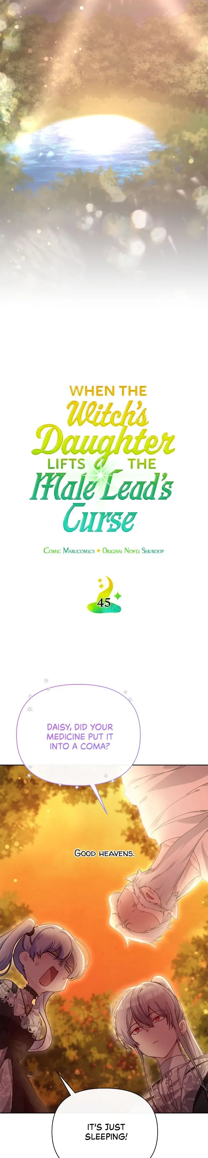 When the Witch’s Daughter Lifts the Male Lead’s Curse Chapter 45 page 7