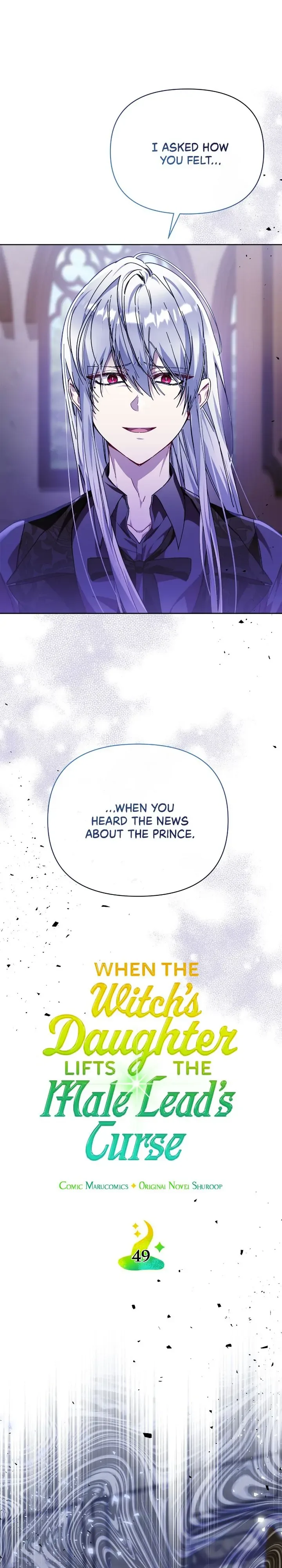 When the Witch’s Daughter Lifts the Male Lead’s Curse Chapter 49 page 10