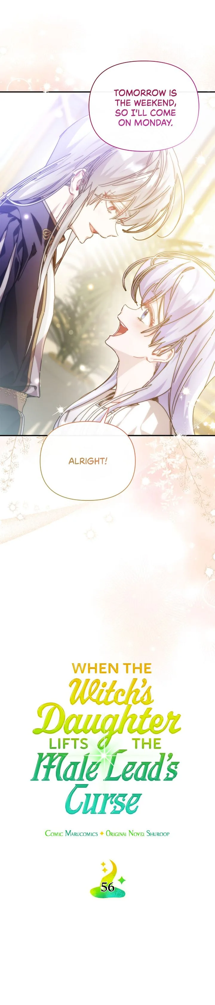 When the Witch’s Daughter Lifts the Male Lead’s Curse Chapter 56 page 14