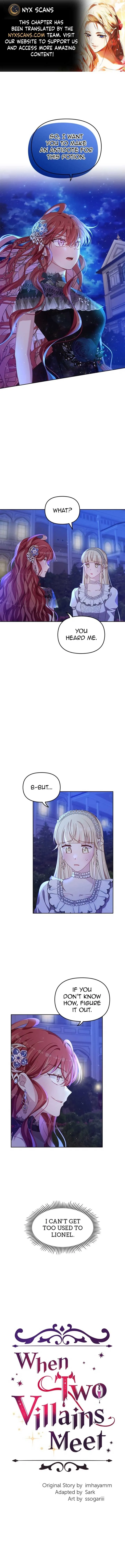 When Villainess And Villain Meet Chapter 30 page 2
