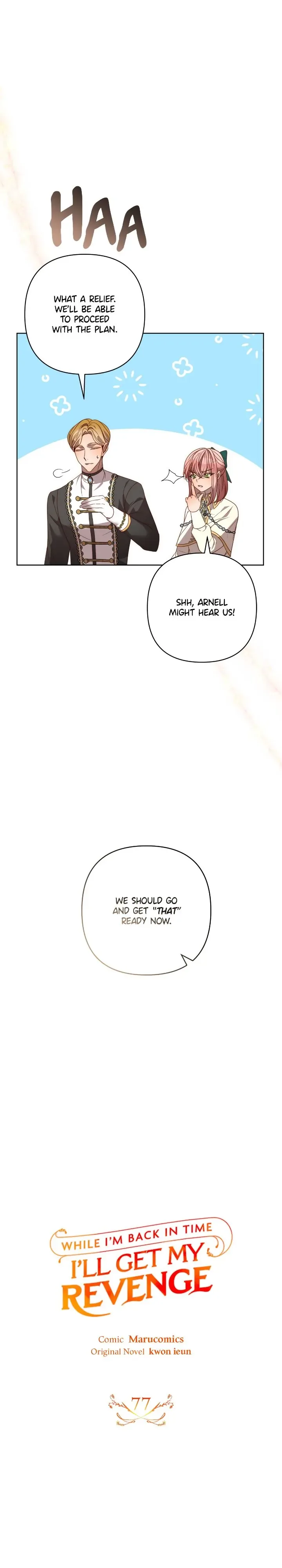 While I’m Back in Time, I’ll Get My Revenge Chapter 77 page 9