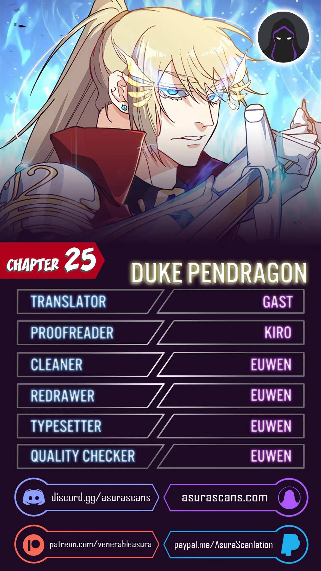 White Dragon Duke: Pendragon Chapter 25 page 2
