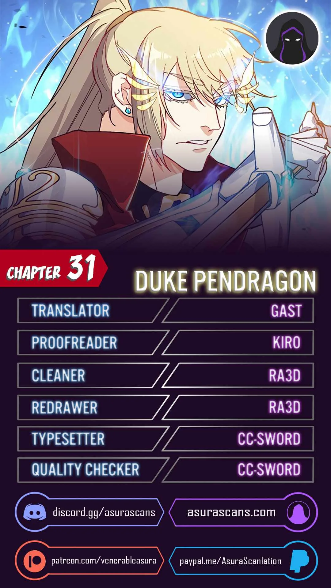 White Dragon Duke: Pendragon Chapter 31 page 2