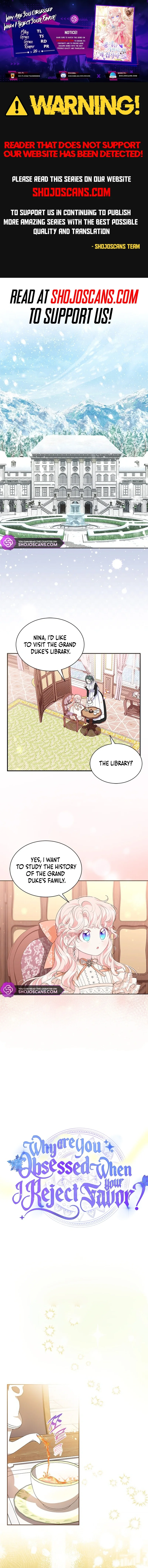 Why Are You Obsessed When I Reject Your Favor? Chapter 25 page 2