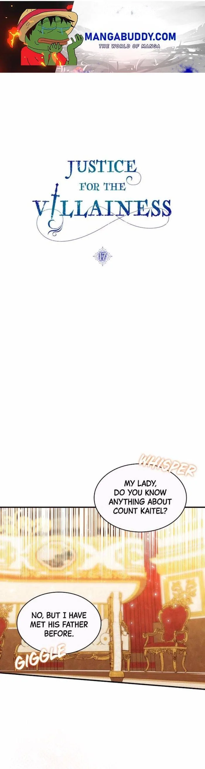 Why Would a Villainess Have Virtues? Chapter 17 page 1