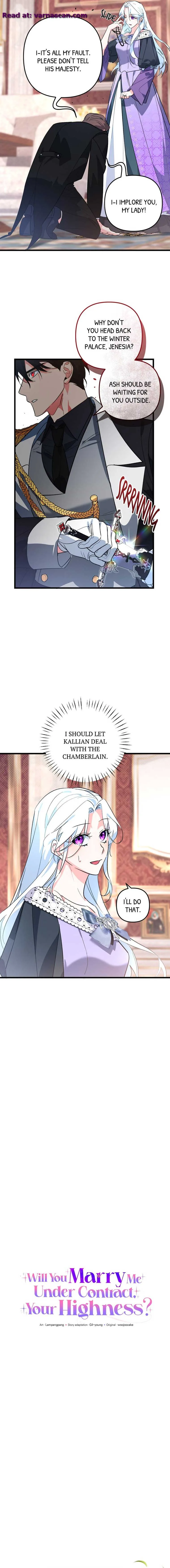 Will You Marry Me Under Contract, Your Highness? Chapter 10 page 11