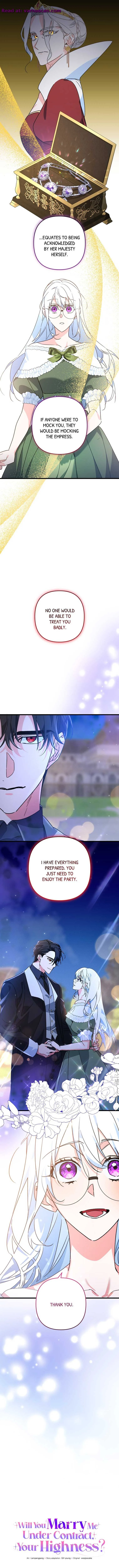 Will You Marry Me Under Contract, Your Highness? Chapter 11 page 6