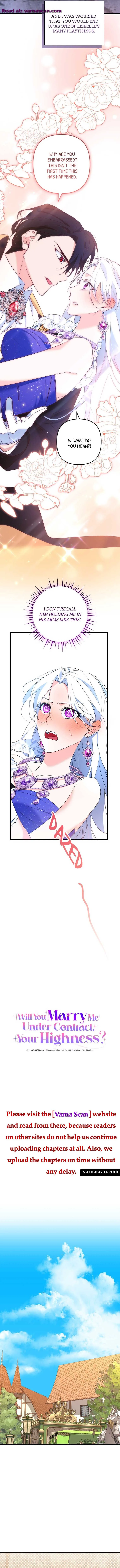 Will You Marry Me Under Contract, Your Highness? Chapter 14 page 10