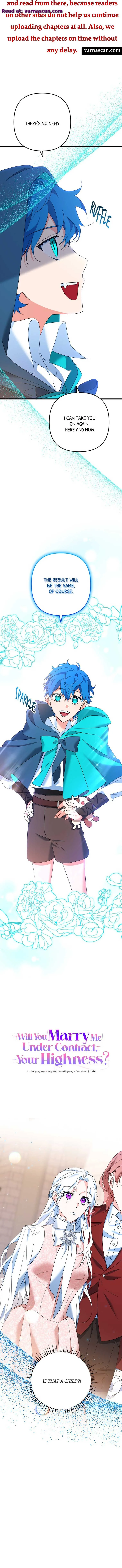 Will You Marry Me Under Contract, Your Highness? Chapter 15 page 6