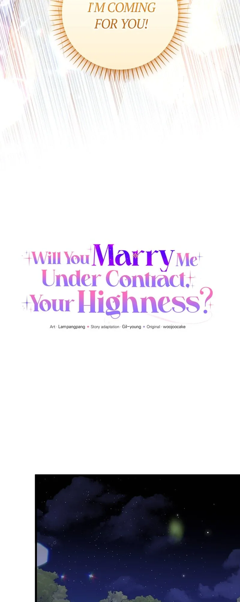 Will You Marry Me Under Contract, Your Highness? Chapter 40 page 3