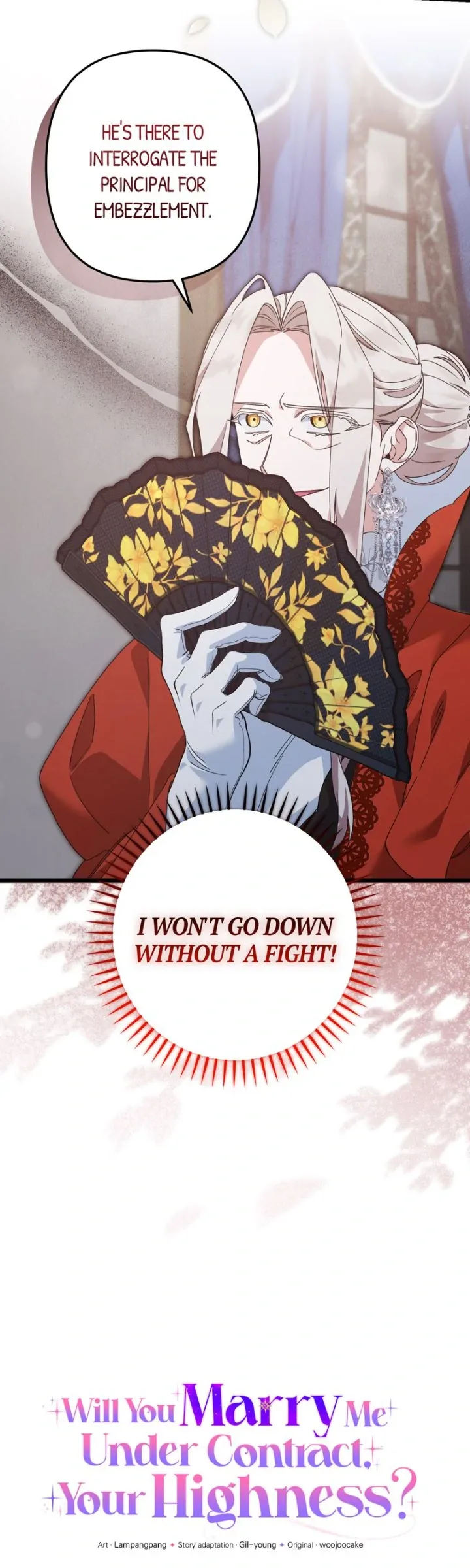 Will You Marry Me Under Contract, Your Highness? Chapter 55 page 21