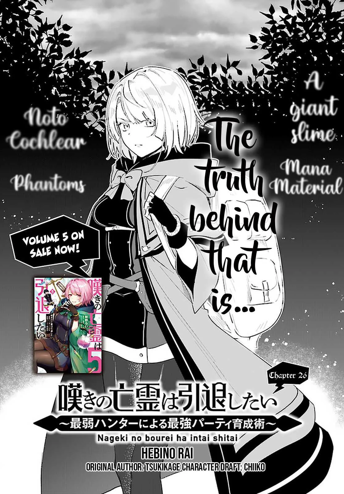 Nageki no Bourei wa Intai Shitai - Saijiyaku Hanta ni Yoru Saikiyou Patei Ikusei Jutsu Chapter 26 page 3