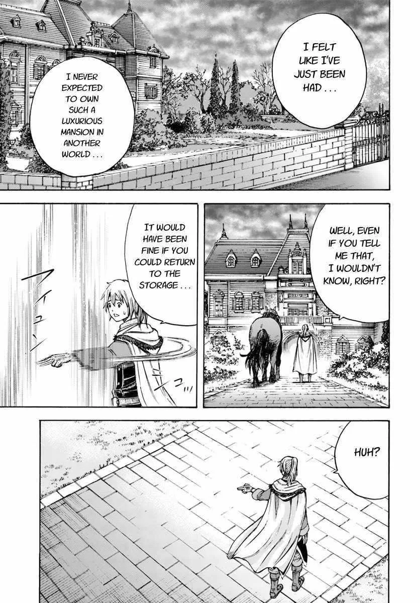 Wise man is summoned to another world ~The strongest items were those less desired in inventory~ Chapter 4.1 page 21
