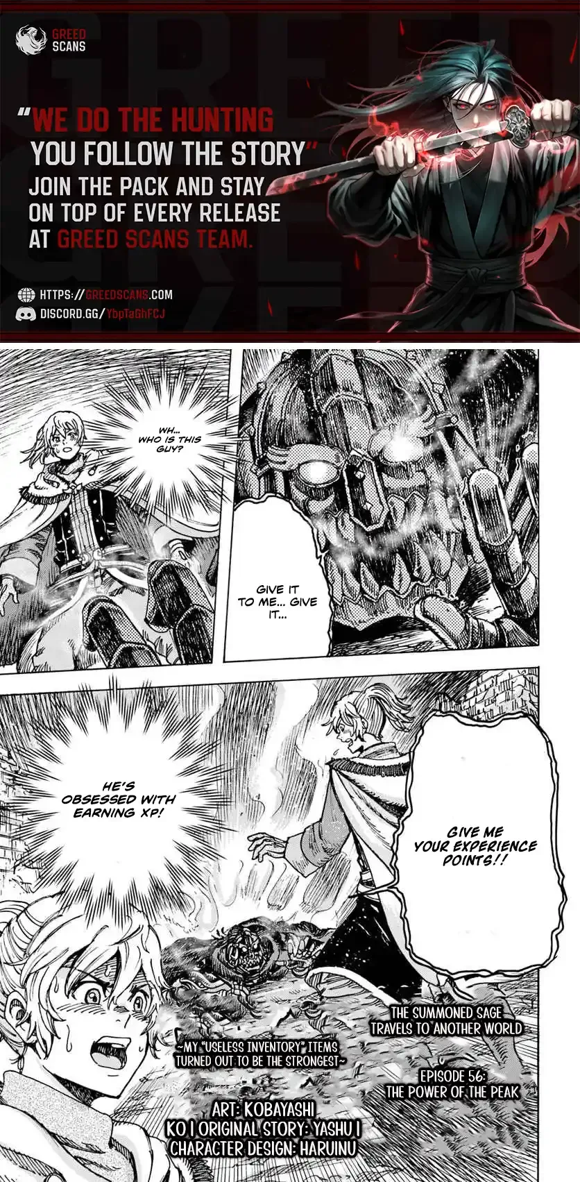 Wise man is summoned to another world ~The strongest items were those less desired in inventory~ Chapter 56.1 page 1