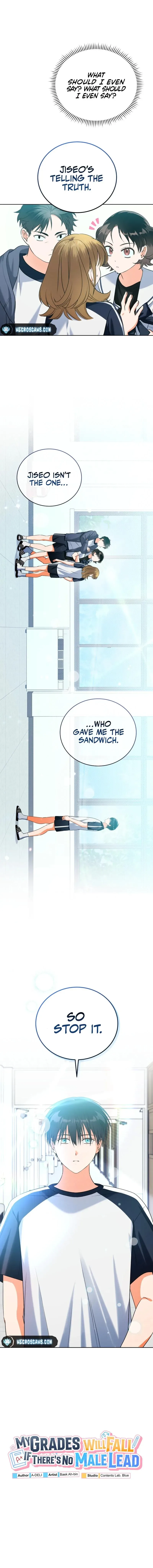 Without the Male Lead, My Grades Will Fall Chapter 6 page 10