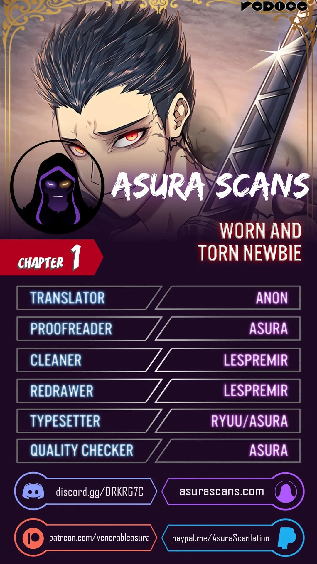 Worn and Torn Newbie Chapter 1 page 2