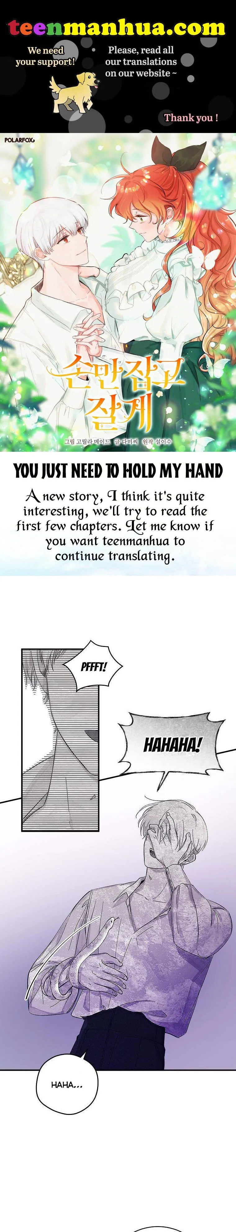 You Just Need To Hold My Hand Chapter 7 page 2