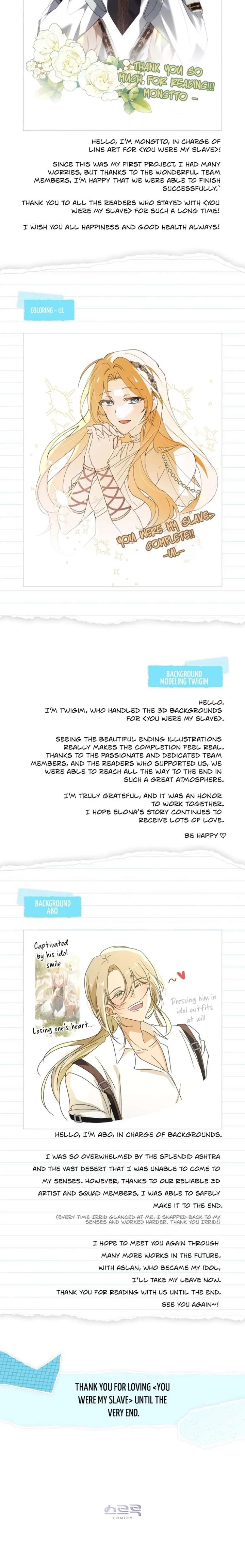 You Were My Slave Chapter 61.1 page 3