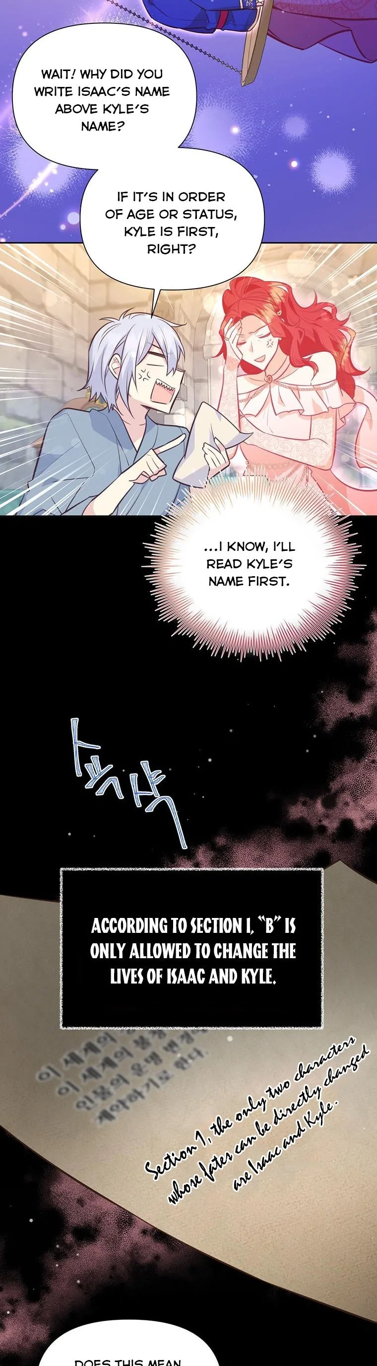 You’re just a supporting character, so love me! Chapter 79 page 4