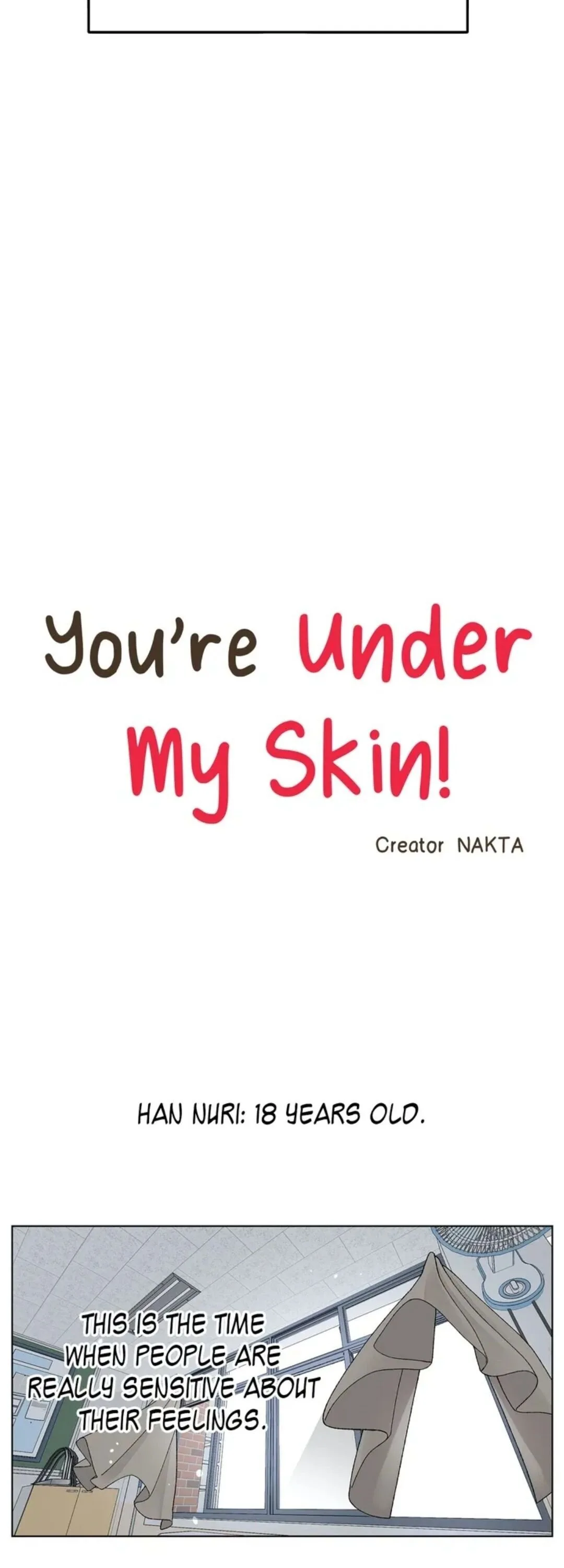 You’re Under My Skin! Chapter 1 page 5