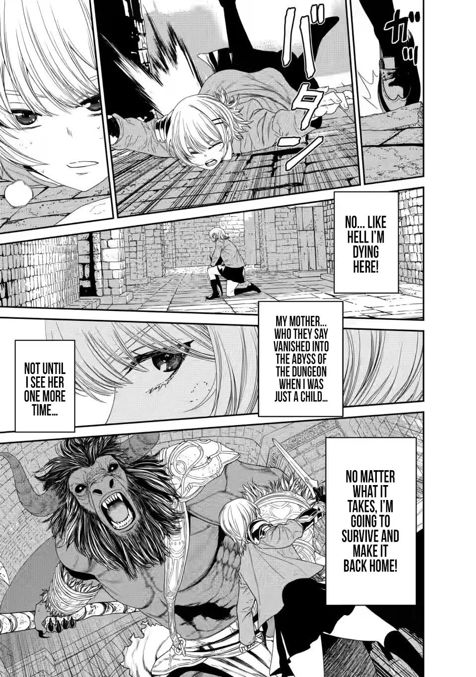 Dungeon de Tatakaitsuzukete 20-nen no Doutei Yuusha, Chijou ni Modottara Danjoubi 1:1000 no Sekai Datta Chapter 1 page 5