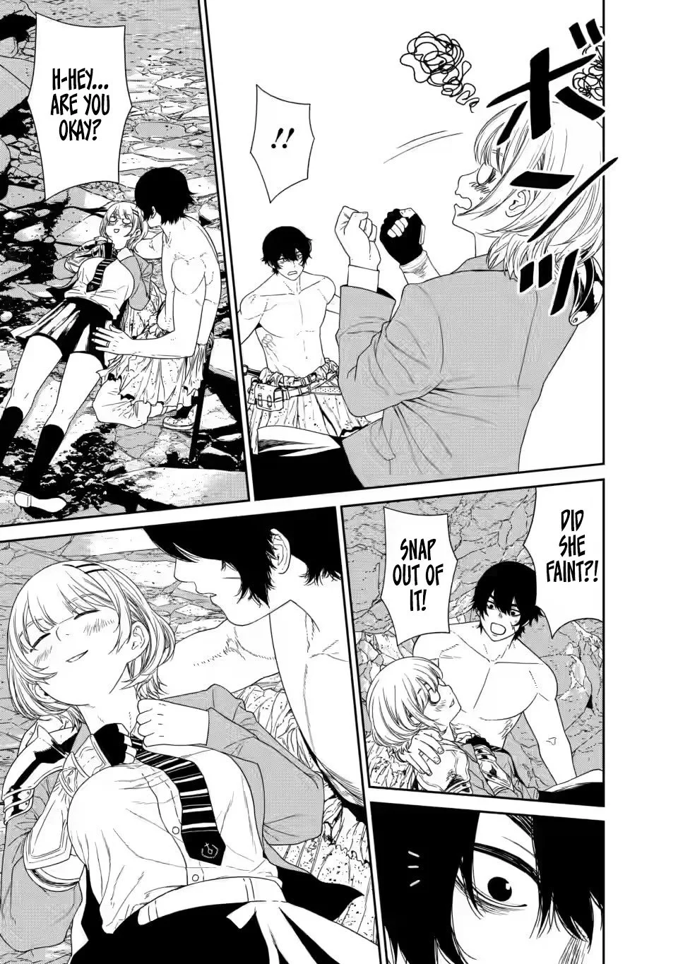 Dungeon de Tatakaitsuzukete 20-nen no Doutei Yuusha, Chijou ni Modottara Danjoubi 1:1000 no Sekai Datta Chapter 1 page 28
