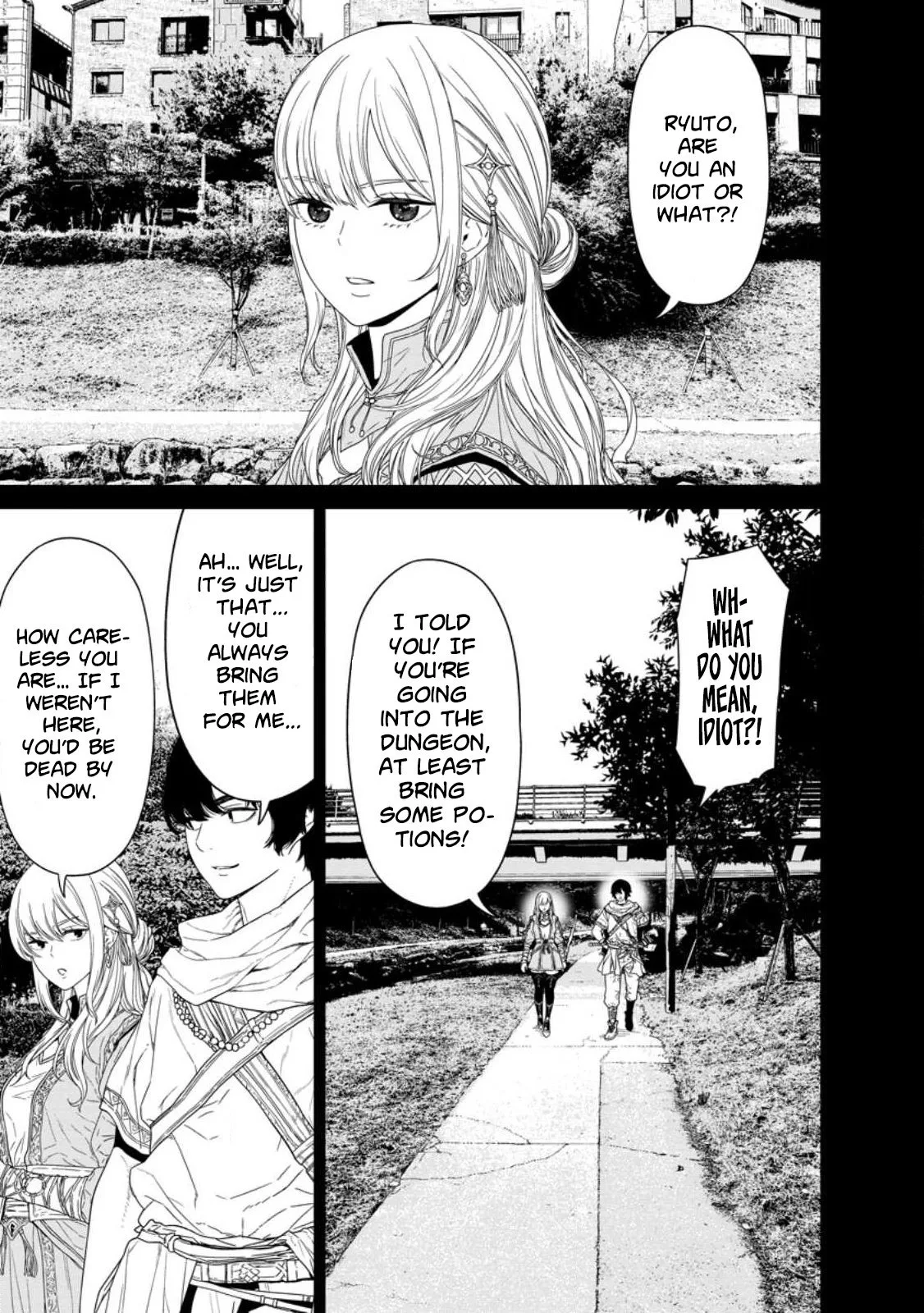 Dungeon de Tatakaitsuzukete 20-nen no Doutei Yuusha, Chijou ni Modottara Danjoubi 1:1000 no Sekai Datta Chapter 2 page 2