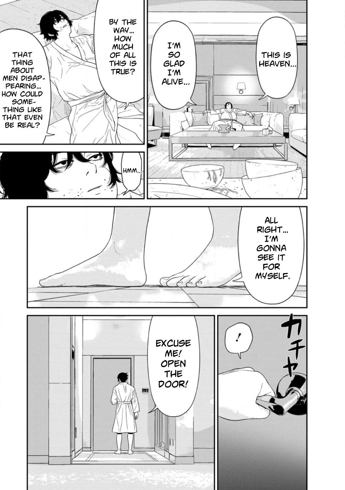 Dungeon de Tatakaitsuzukete 20-nen no Doutei Yuusha, Chijou ni Modottara Danjoubi 1:1000 no Sekai Datta Chapter 2 page 16