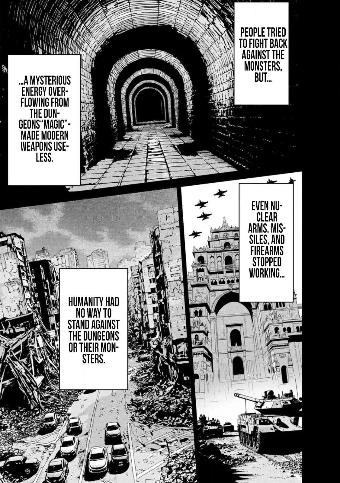 Dungeon de Tatakaitsuzukete 20-nen no Doutei Yuusha, Chijou ni Modottara Danjoubi 1:1000 no Sekai Datta Chapter 2.1 page 7
