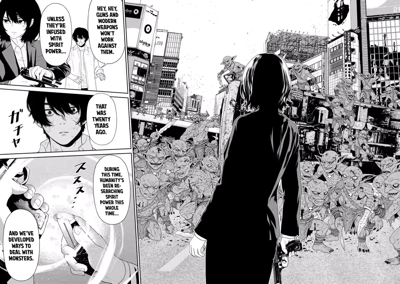 Dungeon de Tatakaitsuzukete 20-nen no Doutei Yuusha, Chijou ni Modottara Danjoubi 1:1000 no Sekai Datta Chapter 3 page 37