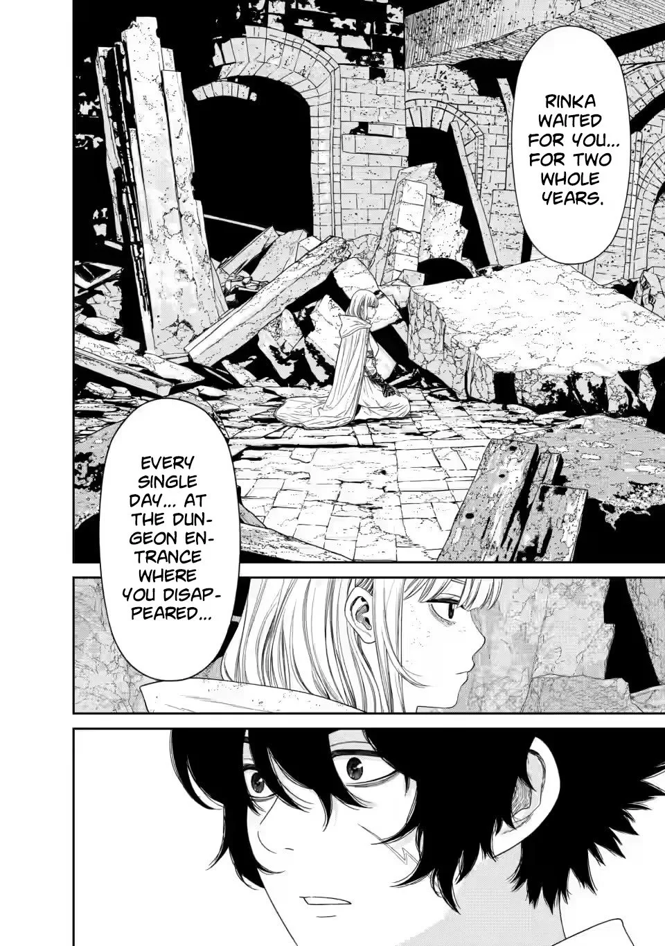 Dungeon de Tatakaitsuzukete 20-nen no Doutei Yuusha, Chijou ni Modottara Danjoubi 1:1000 no Sekai Datta Chapter 3.2 page 2