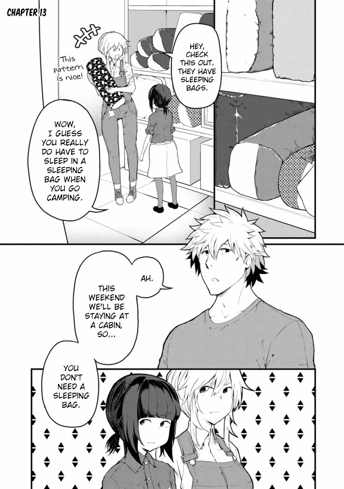 Kawasemi-san no Tsurigohan Chapter 13 page 1