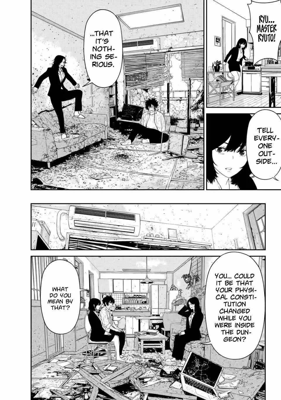 Dungeon de Tatakaitsuzukete 20-nen no Doutei Yuusha, Chijou ni Modottara Danjoubi 1:1000 no Sekai Datta Chapter 5.2 page 11