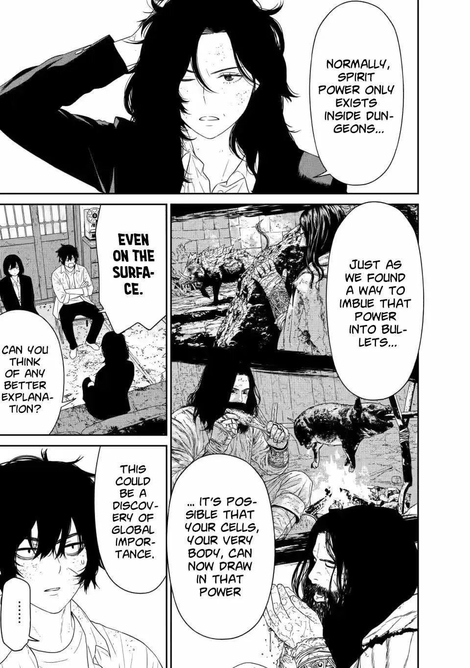 Dungeon de Tatakaitsuzukete 20-nen no Doutei Yuusha, Chijou ni Modottara Danjoubi 1:1000 no Sekai Datta Chapter 5.2 page 12