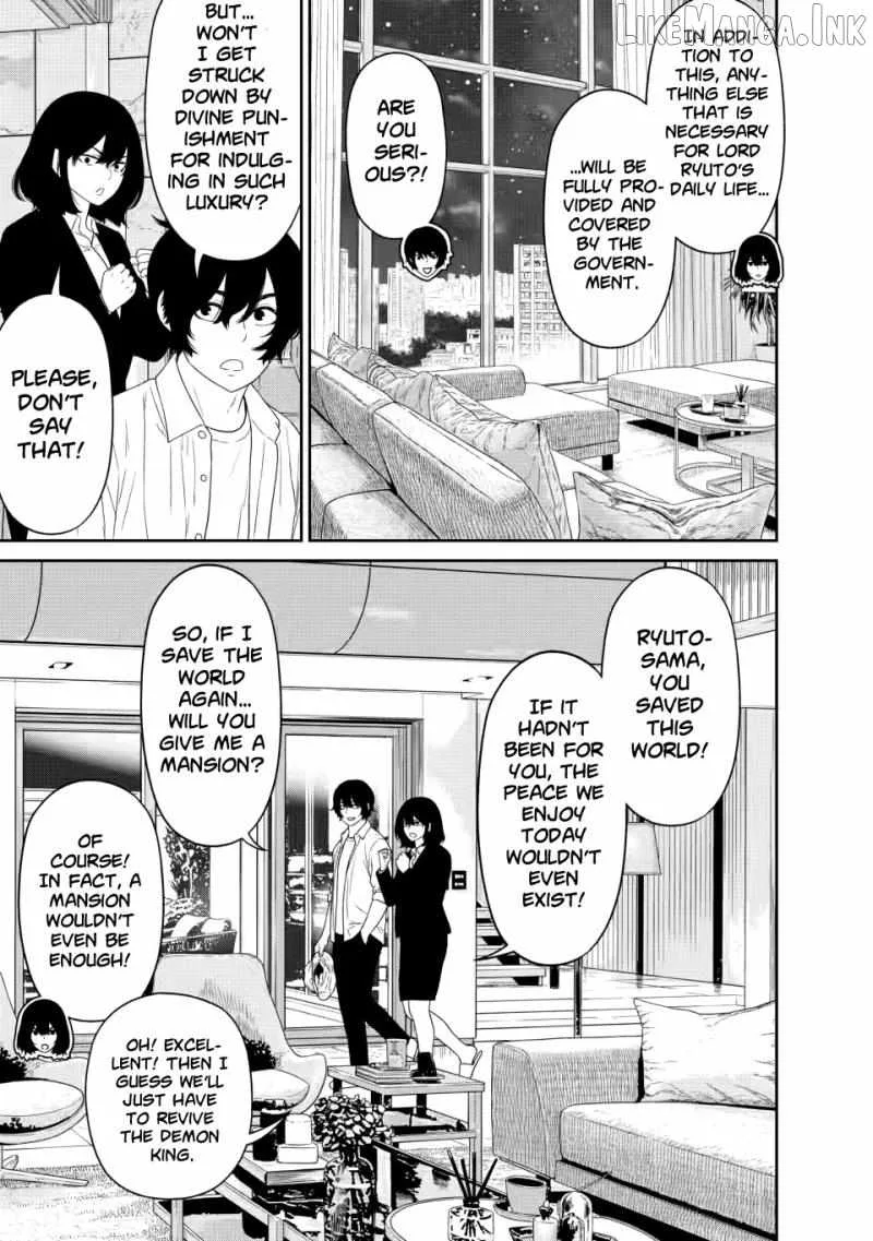 Dungeon de Tatakaitsuzukete 20-nen no Doutei Yuusha, Chijou ni Modottara Danjoubi 1:1000 no Sekai Datta Chapter 6.2 page 12