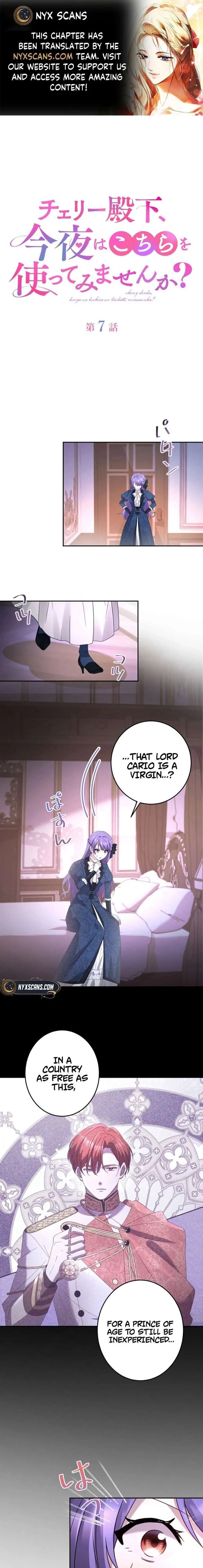 Your Highness, Won’t You Try This Tonight? Chapter 7 page 1